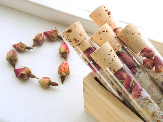 tube flower tea