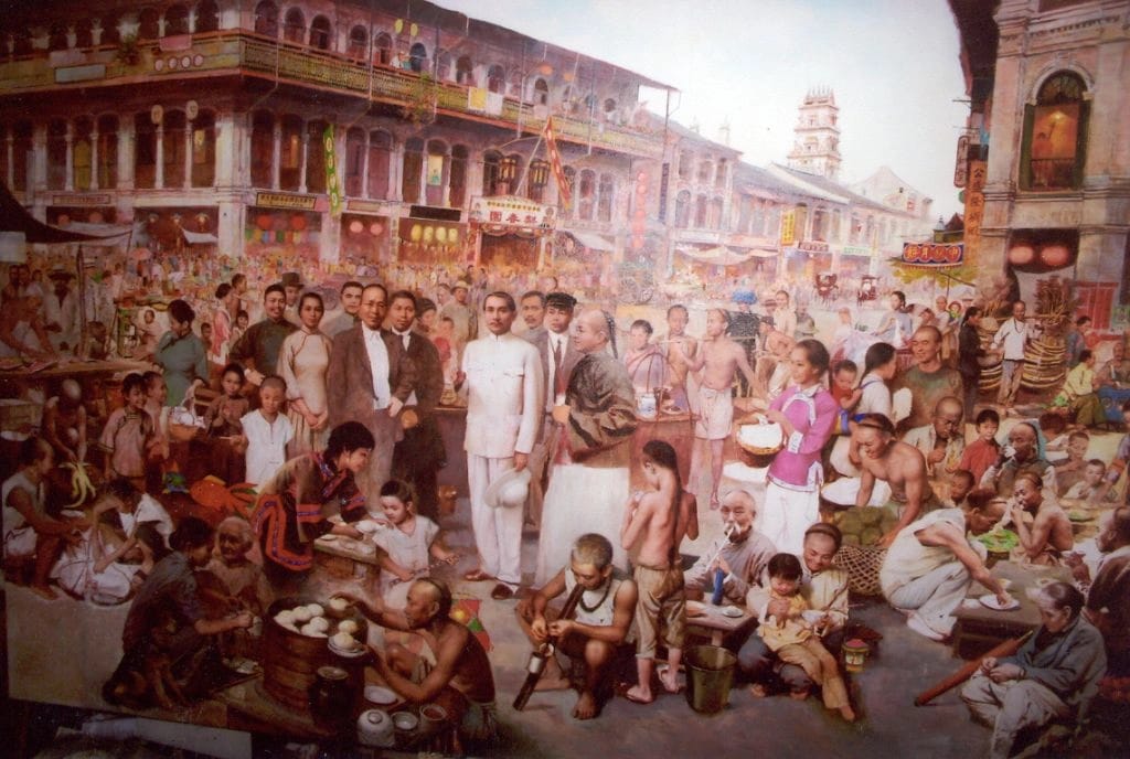 China Town 100 Years Ago