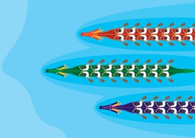 Game Contest: Who Won the Dragon Boat Race?